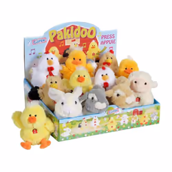 Présentation du Produit Le PEL PAKIDOO SONORES 15CM GIPSY GIY054264 est un adorable jouet en peluche de 15 cm, représentant u ...