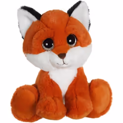 Peluche Gipsy Puppy Eyes Pets Nature renard 22 cm Orange