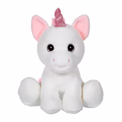 Peluche Licorne GIPSY - Puppy Eyes Pets 40 cm - Blanche - Pour enfants dès la naissance