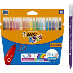 BIC 937508 stylo-feutre Moyen Couleurs assorties