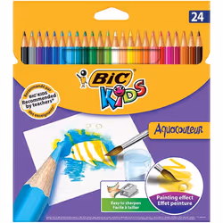 BIC Aquacouleur, Multicolore, 24 pièce(s)