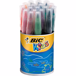 BIC KiDS Visaquarelle, Multicolore, Multicolore, 18 pièce(s)