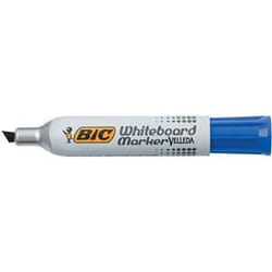 BIC Velleda 1781 marqueur 12 pièce(s) Pointe biseautée Bleu