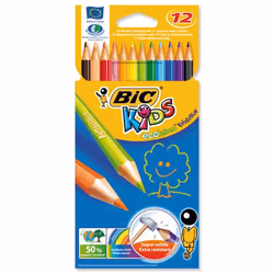 BIC Kids Evolution, Multicolore, 12 pièce(s)