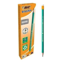 Crayon de papier HB Evolution Gomme