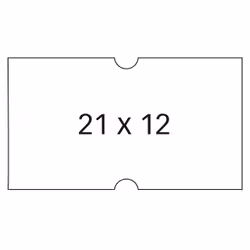 APLI 100910, Blanc, Permanent, 2,1 cm, 1,2 cm, 1 pièce(s)