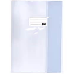Protège-cahier PVC - APLI - Incolore - 21 x 29.7 cm - Grain lisse - Conforme REACH
