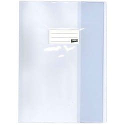 Protège-cahier PVC - APLI - Incolore - 21 x 29.7 cm - Grain lisse - Conforme REACH