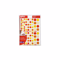 APLI 102041, 6900 pièce(s), Bleu, Vert, Bleu clair, Orange, Rouge, Jaune