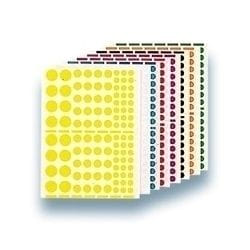 Agipa Playshapes labels. Circles. 1040 pcs étiquette auto-collante Multicolore 1040 pièce(s)