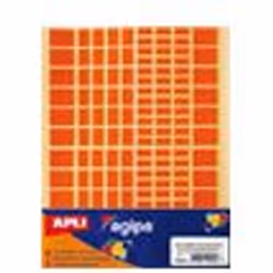 Agipa Coloured Playshape Lables Rectangles, Bleu, Violet, 1440 pièce(s), 10 feuilles