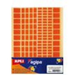 Agipa Coloured Playshape Lables Rectangles étiquette auto-collante Bleu, Violet 1440 pièce(s)