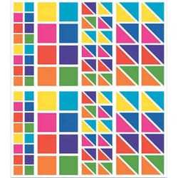 Agipa Maxi Coloured Playshape Lables étiquette auto-collante Bleu, Violet 256 pièce(s)
