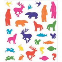 Agipa Maxi Coloured Playshape Lables étiquette auto-collante Bleu, Violet 54 pièce(s)