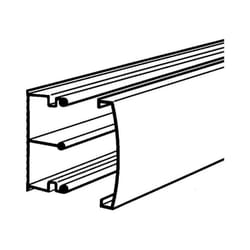 Planet Wattohm - Moulure Keva 2 compartiments 22x12mm avec couvercle blanc Artic (11501)