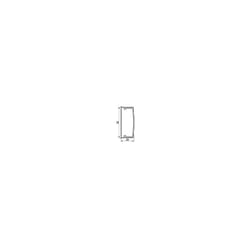 Planet Wattohm - Moulure Kéva 32x12 mm 1 compartiment longueur 2 mètres