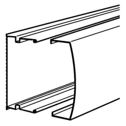 Planet Wattohm - Moulure Keva 1 compartiment 50x20mm avec couvercle blanc Artic (11590)