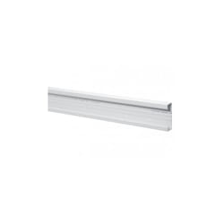 Goulotte d'installation 160X50mm blanc artic fond sans couvercle (au metre) 1 compartiment LOGIX Planet Wattohm 48011
