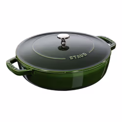 ZWILLING STAUB BRAISERS, Rond, Sauteuse, Vert, émail, -20 °C, 240 °C