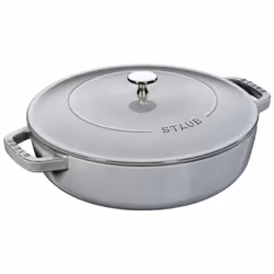 ZWILLING STAUB BRAISERS, Rond, Sauteuse, Gris, émail, -20 °C, 240 °C