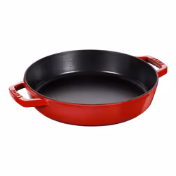 Staub 40511-519-0, Rond, Poêle polyvalente, Noir, Rouge, émail, 34 cm, 352 mm