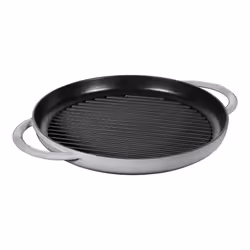 Staub 40511-782-0, Rond, Poêle grill, Gris, émail, -20 °C, 260 °C