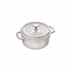 Cocotte ronde truffée cocottes et terrines 18, Cocotte ronde truffe 18 de la marque Staub, Staub ; lesproduits de cette marqu ...
