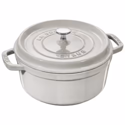 ZWILLING STAUB LA COCOTTE, Plat à cuisson, Rond, Fonte, 5 personne(s), Vitrocéramique, Gaz, Halogène, Induction, Plaque étanc ...
