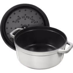 ZWILLING STAUB LA COCOTTE 5,25 L Rond Fonte Plat à cuisson