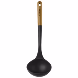 Staub Silicone Soup Ladle louche Noir