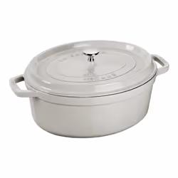 ZWILLING STAUB LA COCOTTE, Plat à cuisson, Ovale, Fonte, 8 personne(s), Vitrocéramique, Gaz, Halogène, Induction, Plaque étan ...