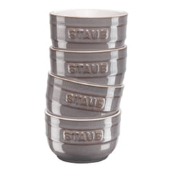 Staub Ceramique ramequin 200 ml Gris Rond