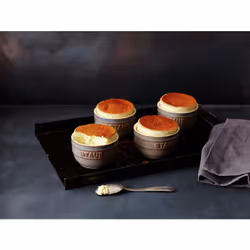 Staub Ceramique ramequin 200 ml Gris Rond