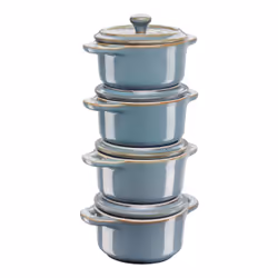 ZWILLING STAUB CERAMIQUE, Plat à cuisson, Rond, Vitrocéramique, 1 personne(s), Turquoise, émail