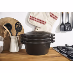 Staub La Cocotte 4,2 L Rond Fonte Plat à cuisson - Vue supplémentaire 8