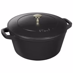 Staub La Cocotte Rond Fonte Plat à cuisson