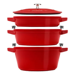 Staub La Cocotte Rond Fonte Plat à cuisson