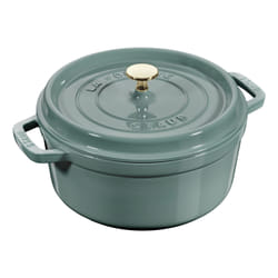 Staub La Cocotte 3,7 L Rond Fonte Plat à cuisson