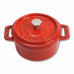 Staub Minis, Poêle unique, Cerise, Fonte, 0,25 L, Fonte, 10 cm