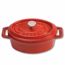 Staub Minis, Poêle unique, Cerise, Fonte, 0,25 L, 800 g