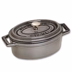 Staub Minis, Poêle unique, Gris, Fonte, 0,25 L, 800 g