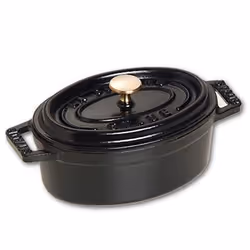 Staub Minis, Poêle unique, Noir, Fonte, 0,25 L, 800 g