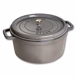 Staub Cocotte, Poêle unique, Gris, Fonte, 1,4 L, 1 pièce(s), 16 cm