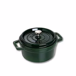 Staub Cocotte, Poêle unique, Vert, Fonte, 2,2 L, 1 pièce(s), 20 cm