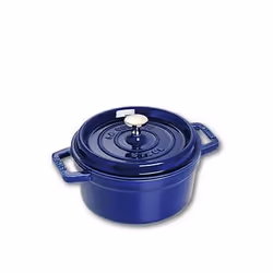 Staub Cocotte, Poêle unique, Bleu, Fonte, 2,6 L, 1 pièce(s), 22 cm