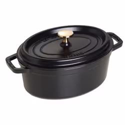 Staub Cocotte, Noir, Fonte, 23 cm, 3,3 kg