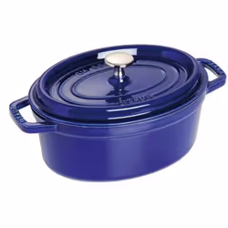 Staub Cocotte, Poêle unique, Bleu, Fonte, 2,35 L, 1 pièce(s), 23 cm