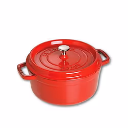 Staub Cocotte, Poêle unique, Cerise, Fonte, 3,8 L, 1 pièce(s), 24 cm