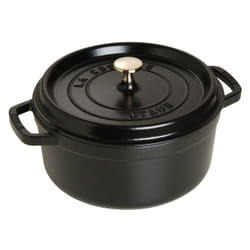 Staub La Cocotte 3,8 L Rond Fonte Plat à cuisson