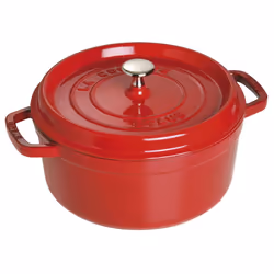 Staub 40509-840-0, 5,2 L, Rouge, Fonte, émail, France, 26 cm